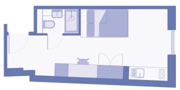 Roomy 1 Premium Studio